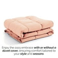 thumbnail image 5 of Southshore Fine Living, Inc. Twin Size Bedding Comforters, Cozy, Down Alternative Comforter, Blush, 5 of 9