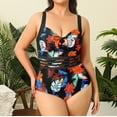 thumbnail image 3 of Gibobby Traje de baño completo mujer Trajes de baño de mujer Bikini Trajes de baño Vintage Hot Spring Traje de baño Tallas grandes Estampado Sexy Sin esp(D,G), 3 of 4