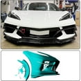 thumbnail image 3 of C8 Carbon Fiber Front Bumper Air Vent Canards Fins For Chevrolet Corvette C8 2020-2023 Real Carbon Fiber Front Splitters Front Intake Grill Inserts, 3 of 7