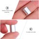 thumbnail image 3 of Greenadscape 100Ud Kit De Para Cable De Aluminio Plateado Con Conector Oval Para Uso General, 3 of 7