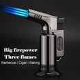 thumbnail image 2 of Wovilon Barbecue Grill, Barbecue Accessories Outdoor Bbq Lighter Torch Turbo Lighter Jet Butane 1300 Kitchen Gadgets, 2 of 7