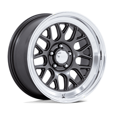 20x10 American Racing VN516 G-Force Matte Anthracite Diamond Cut Wheel 5x5 (6mm)