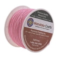 thumbnail image 2 of Mandala Crafts 1mm 109 Yards Jewelry Making Beading Crafting Macramé Waxed Cotton Cord Thread (Pink), 2 of 3