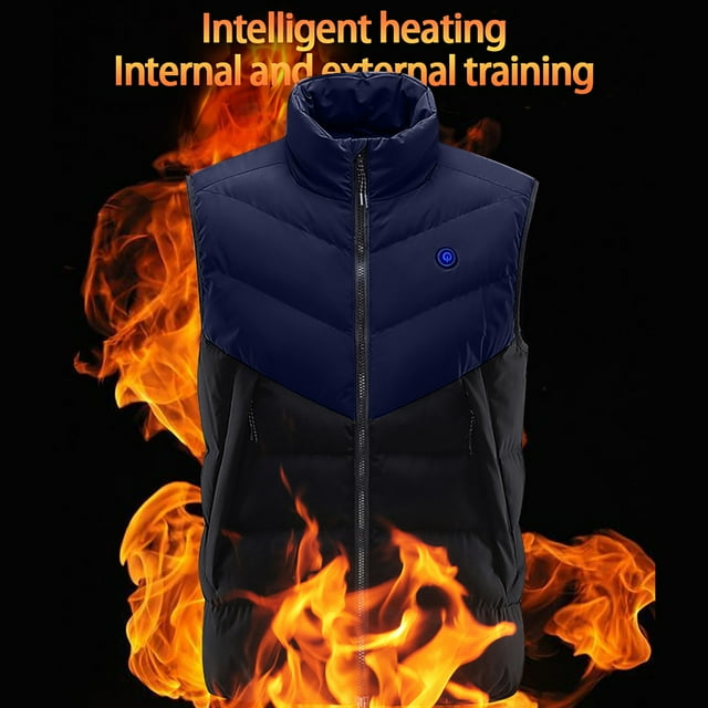 DPTALR Outdoor Warm Clothing Heated For Riding Skiing Fishing Charging Via Heated Coat