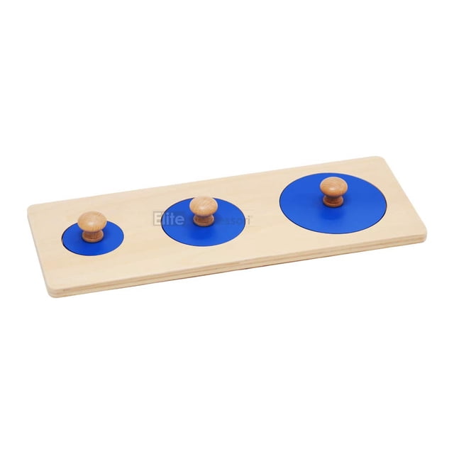 Puzzle Toy Elite Montessori con formas geométricas de madera para niños pequeños