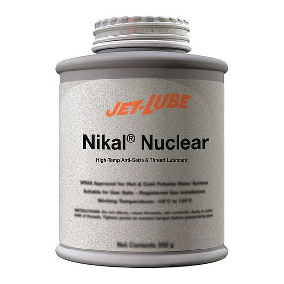 Jet-Lube Anti Seiz,Nuclear,Pure Nickel Exprm Temp 13502