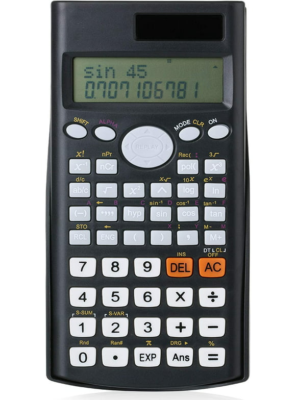 Mr. Pen- Scientific Calculator, Solar Power, 2 Line Calculator
