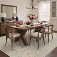 thumbnail image 2 of KUETH 9X12 Vintage Floral Area Rugs Machine Washable Rugs for Living Room, Non Slip Flat Pile Rug with Rubber Backing, Boho Rug for Entryway Bedroom Dining Room Home Office, 2 of 10