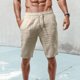 thumbnail image 1 of WILLBEST Pantalones Cortos para Hombre, Pantalones Cortos Casuales de Verano para Hombre, Pantalones Cortos Lisos para Hombre, 1 of 4