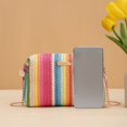 thumbnail image 3 of Uobin Knitting Shoulder Crossbody Summer Beach Chain Handbag For Outdoor Shopping Traveling, 3 of 5