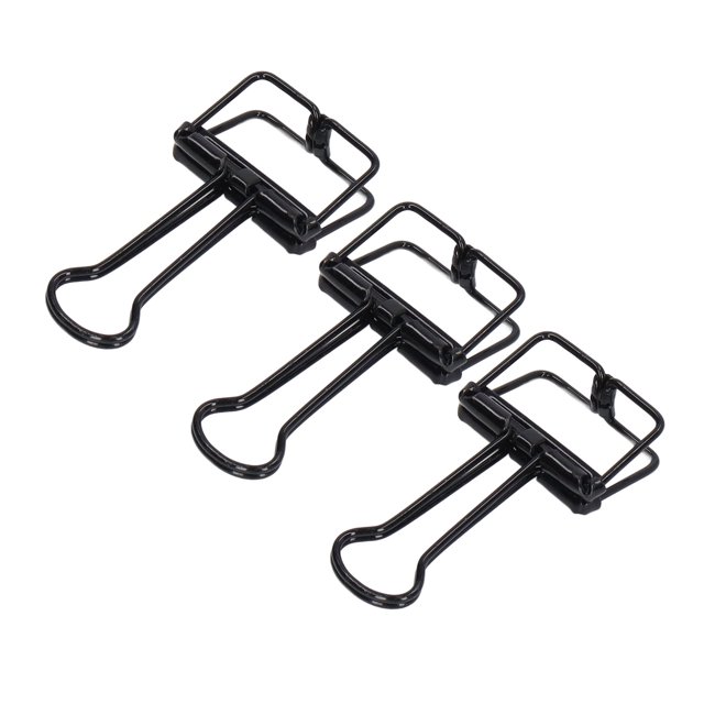 Wire Binder Clips80Pcs Hollow Binder Clips Metal Binder Clips Hollow Binder Clamps Built for Professionals