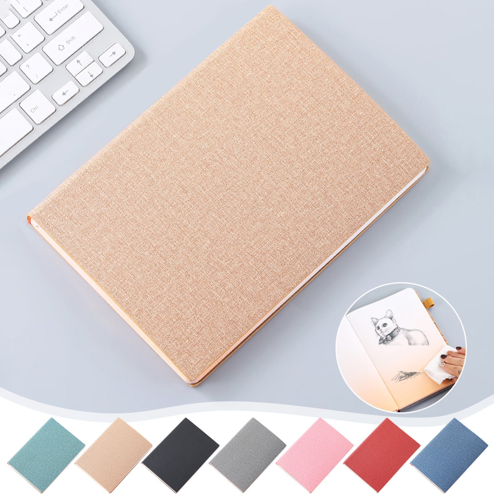 A5 Erasable Smart Notebook Reusable Digital Writing Journal with App Sync Leather Cover Pen for Office Business by PALIFEUR