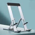 thumbnail image 4 of Portable Foldable Aluminum Alloy Phone Stand Universal Desktop Holder for Hands- Viewing, 4 of 4
