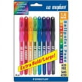 thumbnail image 2 of Staedtler Ballpoint Pen 1.6mm Tip Rubber Barrel 8/PK Assorted Bright 9824BBK8, 2 of 2