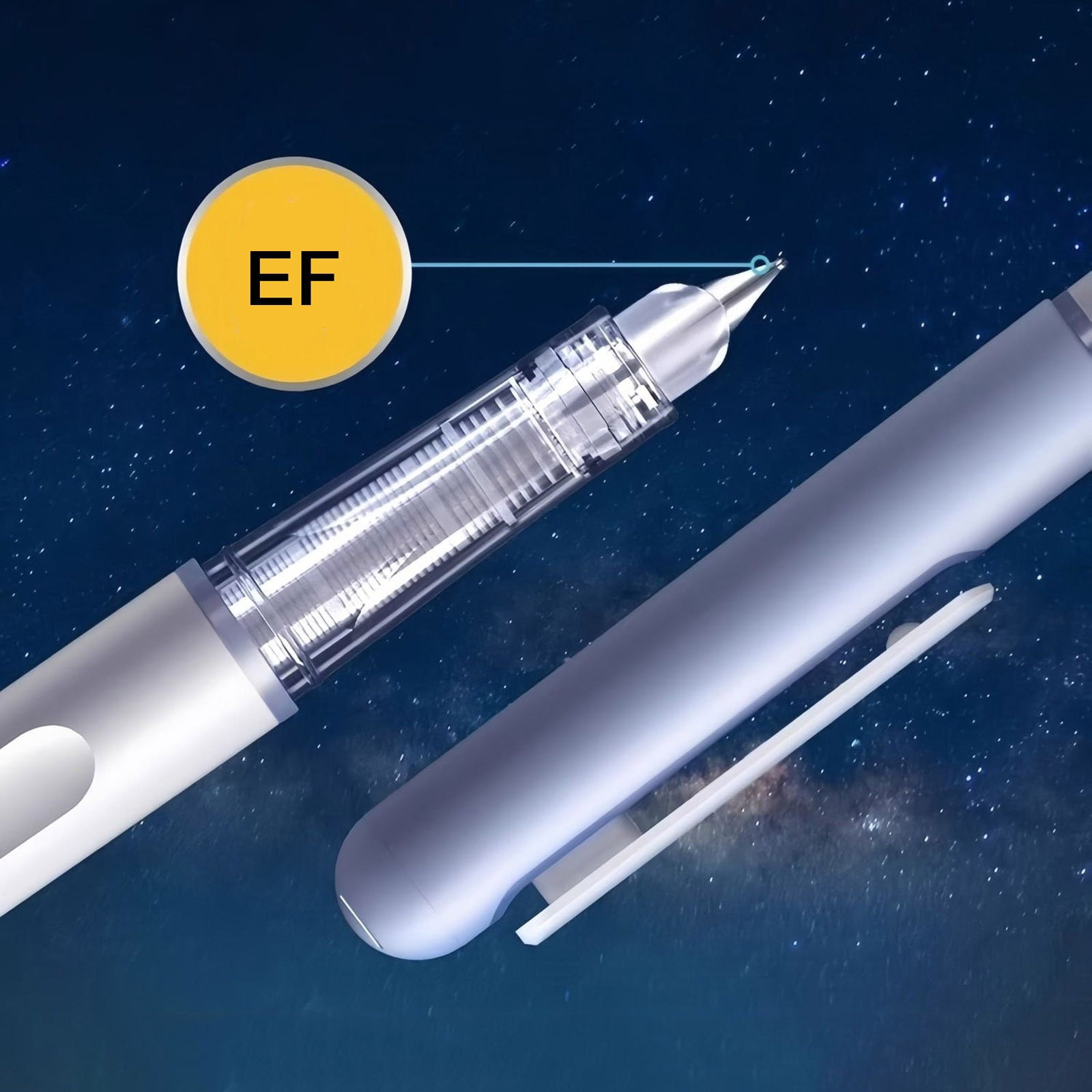 2Ml Writ Erasable Blue Pen Core Student Practic Calligraphy With A Straight Posture Ef Pointed Non Ink Pen