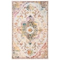 thumbnail image 2 of SAFAVIEH Crystal Debra Southwestern Area Rug, Light Blue/Gray, 4' x 6', 2 of 12