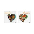 thumbnail image 1 of Great Art Now Expressive Heart by Patricia Pinto 2 Piece Canvas Art Set Each 14"W x 14"H, 1 of 3