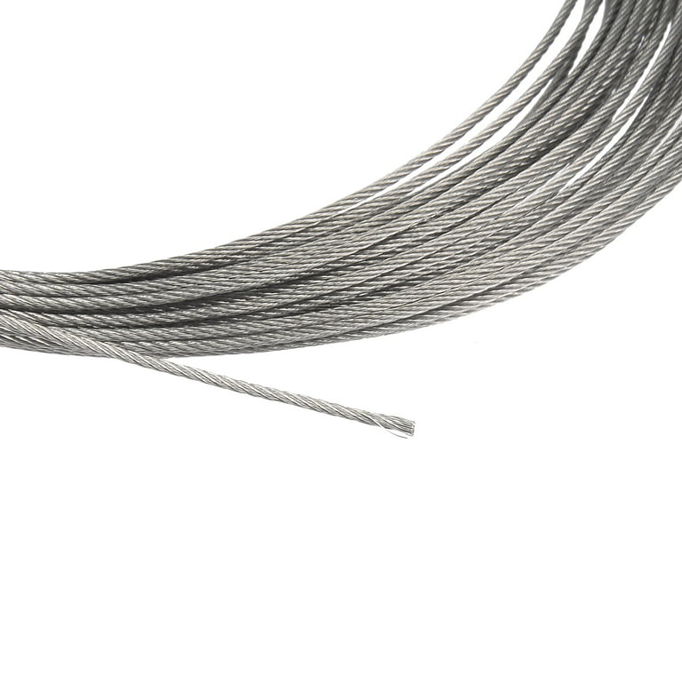 Galvanised steel wire rope metal cable rigging 7 x 7 1mm 2mm 3mm 4mm 5mm  6mm 8mm