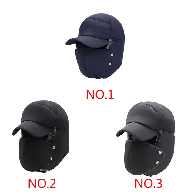 Baseball Ski Cap Ear Flap Face Mask Hat Cycling Face Mask Hat Full Face Mask Windproof Hat Windproof Baseball Ski Cap