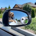 thumbnail image 4 of Naierhg Blind Spot Car Mirror 2pcs Car Blind Spot Rearview Mirror 360-degree Adjustable Frameless Convex Side Auxiliary Mirror for Car Safety Enhancement White, 4 of 8