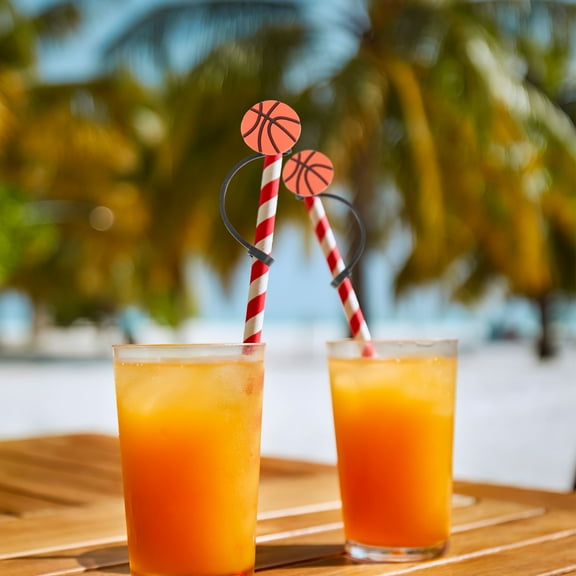 OFFIGAM 10Pcs Bulk Straw Toppers for Straws in 2.4x2.4in Size with Sealing and Airtight Seal