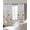 White, variant on Spring Floral Blackout Curtains for Bedroom/Living Room, Thermal Insulated Kitchen Curtains, Botanical Colorful Summer Grommet Darkening Window Treatment Drapes 52"x63"x2