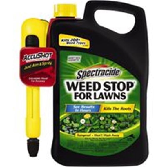 Spectricide HG-96544 Weed Stop, Ready-to-Use, 1.33-Gallon With Accushot Sprayer - Quantity 1