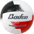 thumbnail image 1 of Balón de Voleibol Baden Rojo Blanco Negro Talla 5, 1 of 6