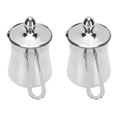 thumbnail image 1 of Pot Chauffe-Beurre, 2 Pcs Pot à Café Turc en Acier Inoxydable Anti-Rouille pour la Maison, 1 of 7