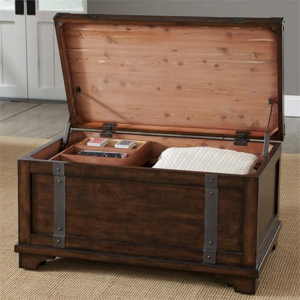 Liberty Furniture Aspen Skies Storage Trunk Walmart