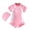 A122-Pink, variant on TOWED22 Girls Swimsuits One Pieces Long Sleeve Swimwear UPF50  Toddler Kids Zipper Sun Protection Bathing Suits Sizes 2-12 Purple,7-8 Y