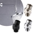 thumbnail image 4 of 1X Shower Head Connector Swivel Adapter Water Flow Ball Joint Accessories, 4 of 5