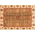 thumbnail image 1 of Ahgly Company Indoor Rectangle Oriental Orange Traditional Area Rugs, 6' x 9', 1 of 4
