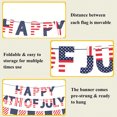 thumbnail image 3 of 4 banderines patrióticos del 4 de julio, banderas de rayas y estrellas de Estados Unidos para decoraciones de fiesta del Día de la Independencia Patriótica, 3 of 8