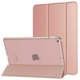 thumbnail image 1 of Case for IPad Mini 3/2/1, Slim Folding Stand Cover Case for IPad Mini 1 / Mini 2 / Mini 3, with Auto Wake/Sleep, Multiple Viewing Angles ROSE GOLD, 1 of 8