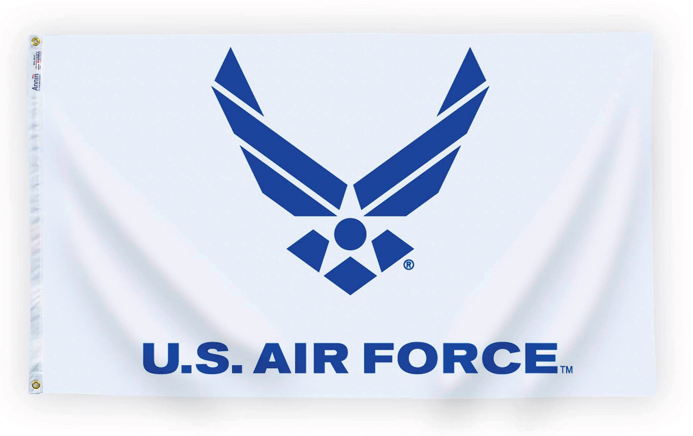 Annin Flagmakers Air Force Wings Flag 3x5 ft. Nylon SolarGuard Nyl-Glo, Officially Licensed Manufacturer