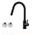 thumbnail image 1 of Chrome/Black/Golden Pull Out Kitchen Faucets Hot Cold Water Stream Sprayer Spout Pull Down Tap Mixer Crane For Kitchen ,Built To Last, 1 of 7