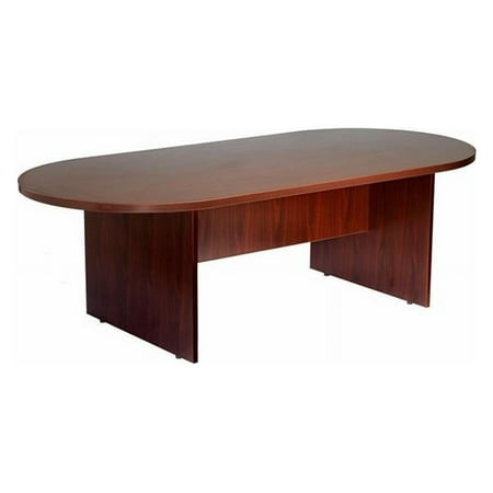 UPC: 0751118213614 | Boss N136-M Boss 95W X 47D Race Track Conference Table  Mahogany