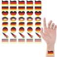 thumbnail image 2 of 40 piezas bandera tatuaje temporal banderas nacionales tatuaje pegatinas banderas impermeables tatuaje temporal 8 estilos, 2 of 5