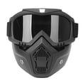 thumbnail image 1 of Máscara facial Mortorcycle, gafas de alta definición con filtro bucal para casco abierto, Abanopi  gafas de protección, 1 of 6