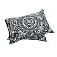 thumbnail image 6 of REGALWOVEN 3Pieces Bohemian Bed in a Bag Comforter Set All-Season Quilt Set with 2 Pillowcases, Black Full, 6 of 7