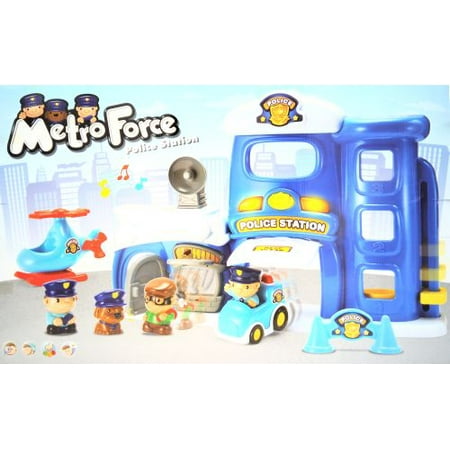Police Metro Force City Station Play Set (Best Metro Station In The World)