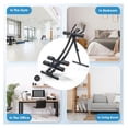 Roue Abdominale Ergonomique – Poignées En Mousse, 182 G, 23,5 Cm, Pour Abdos Et Gainage, Fitness Maison