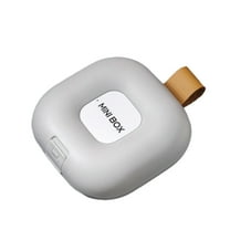 4 Compartment Vitamin Organizer, Pocket Pill Case, Small Pill Box for Wallet, Daily Supplement Container, Portable Pill Organizer for Travel and Work