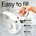 thumbnail image 3 of Kensie Handheld Garment Steamer, 700W Lightweight and Portable Steamer for Clothes, White, 3 of 7