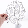 thumbnail image 2 of BRIGHTFUFU Tree Shaped Photo Frame 1Set Metal Wedding Decorative Item Home Decor White, 2 of 8