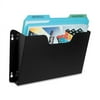 Buddy Products Dr. Pocket Steel Add-On/Single Pocket Wall File, Letter, Black