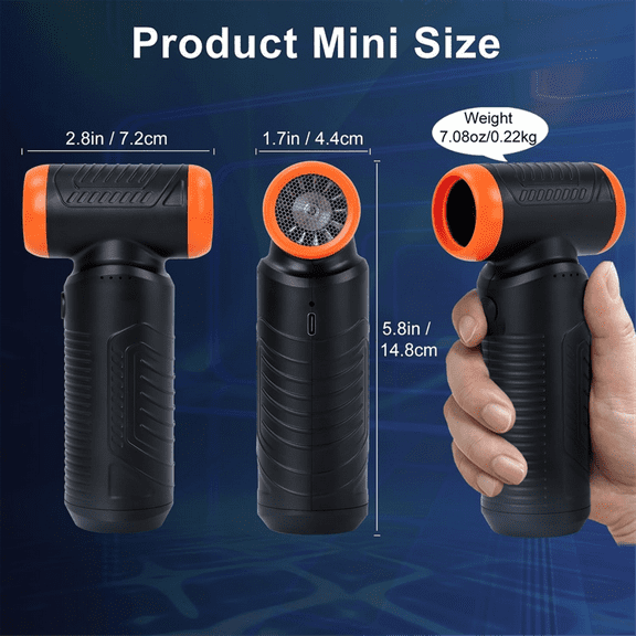 Compressed Air Duster,300000RPM Powerful Electric Air Duster