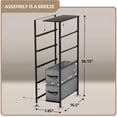 thumbnail image 4 of Unidad organizadora Dresser Sorbus Kids con 5 cajones, 4 of 8