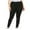 Black, variant on Efsteb Womens Leggings Plus Size Stretch Pants for Women Solid Color Tight Fitness Running Yoga Pants Gym Sports Leggings Trousers Black XXL